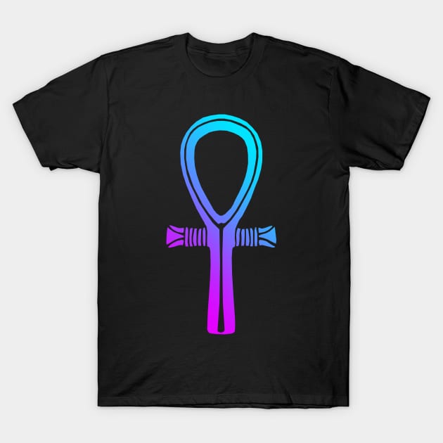 Ankh - Berry Gradient T-Shirt by GAz